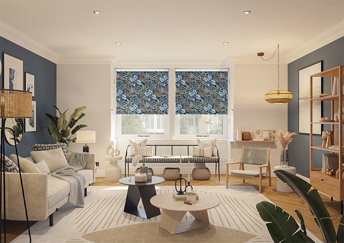 Paloma, Indigo - Twist&Fit Roller Blind - Image 8